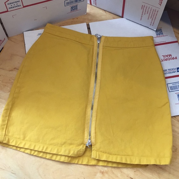 Urban Outfitters Dresses & Skirts - Like New!!! BDG Urban Outfitters Mustard Mini